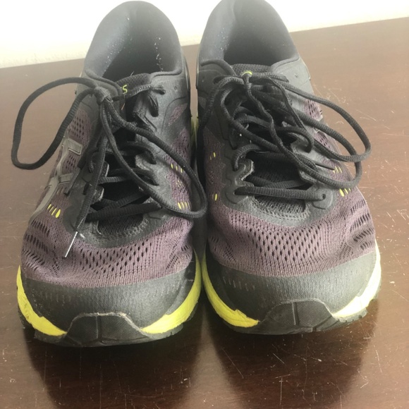 Asics Gel KAYANO 24,  Black/Lemon, 11.5 - Picture 3 of 7